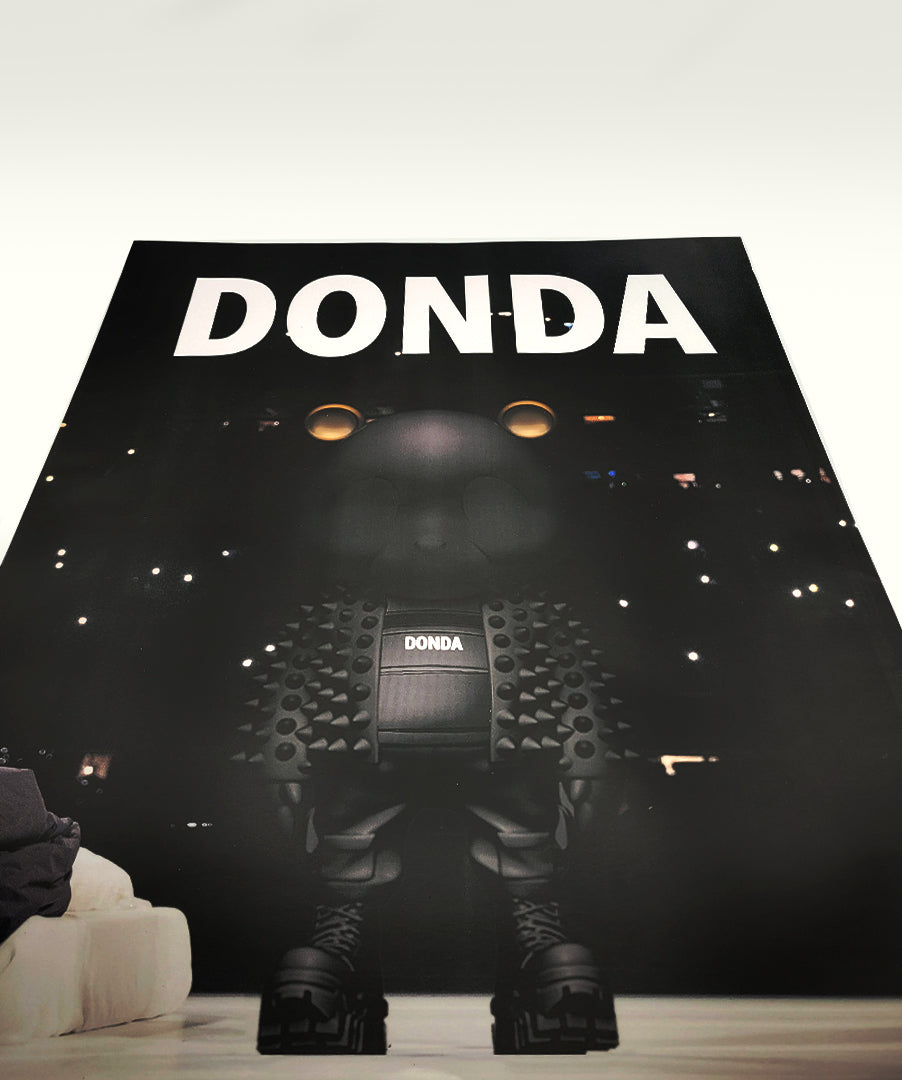 DONDA LP2 Kanye Bear in Stadium Poster front-angle