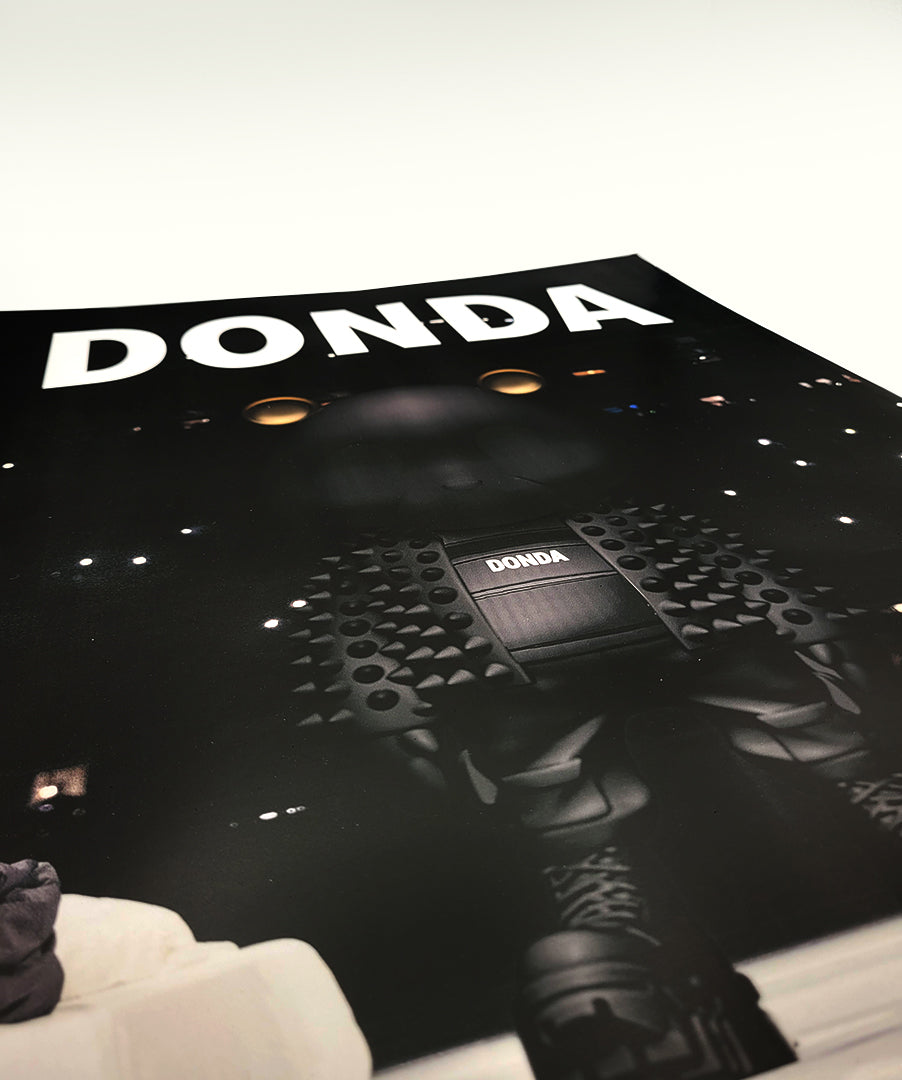 DONDA LP2 Kanye Bear in Stadium Poster front left angle