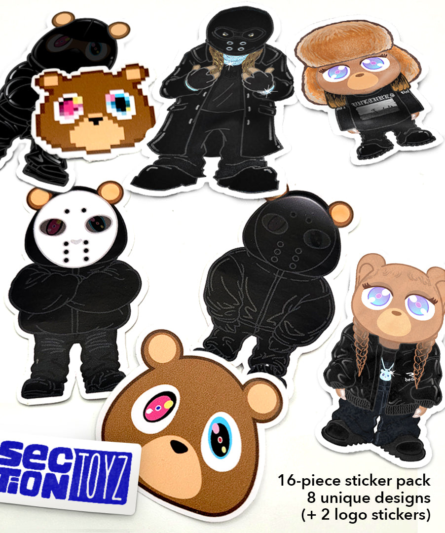 Kanye bear Sticker Pack 2: VULTURES 1 details