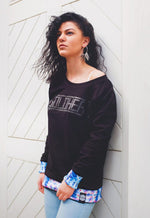Diamond Base Black/Black Female Sweatshirt