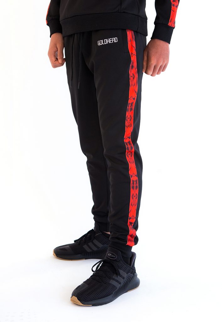 Ruby Red Tracksuit Jogger