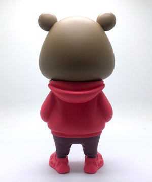 Kanye Bear - Red, Back View 2